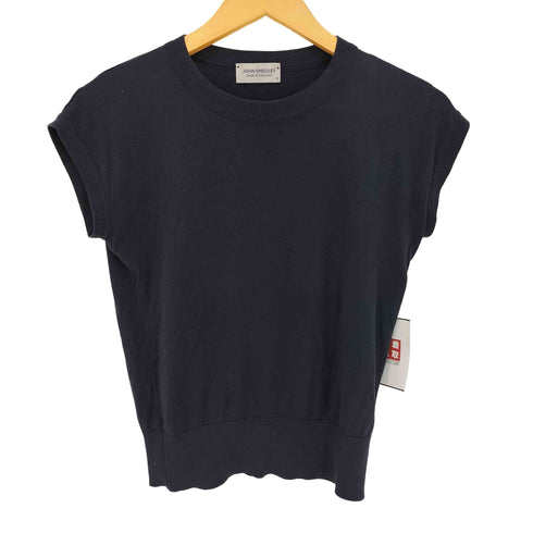 ジョンスメドレー JOHN SMEDLEY SEA ISLAND COTTON フレンチスリーブ サマーニット レディース import:S