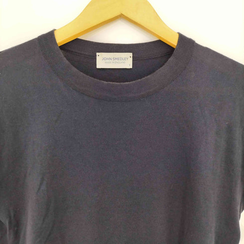 ジョンスメドレー JOHN SMEDLEY SEA ISLAND COTTON フレンチスリーブ サマーニット レディース import:S