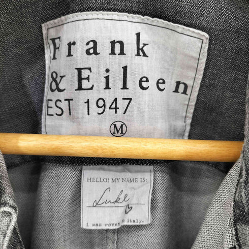 フランクアンドアイリーン Frank&Eileen LUKE コットン レギュラーカラー シャツ メンズ import:M