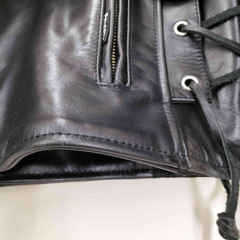 カドヤ KADOYA K'S LEATHER ジップアップ レザー ジャケット メンズ JPN:XL
