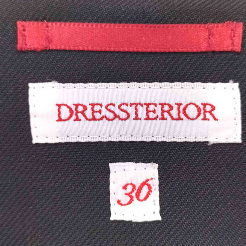 ドレステリア DRESSTERIOR ノースリーブラップワンピース レディース FREE