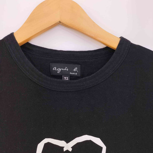 アニエスベー agnes b. サラエボハートTシャツ レディース JPN:M