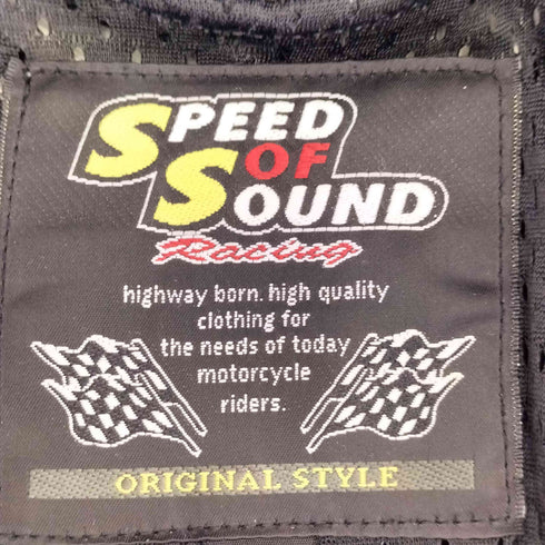speed of sound レザー つなぎ レーシングスーツ メンズ 3L