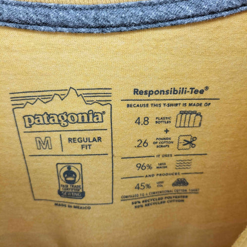 パタゴニア patagonia P-6ロゴ・レスポンシビリティー S/S Tシャツ メンズ JPN:M