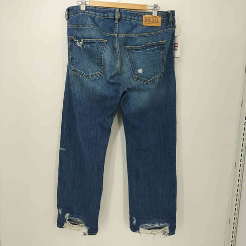 ディーゼル DIESEL D-Kodeck ダメージ加工 ストレート デニムパンツ メンズ W34 L30