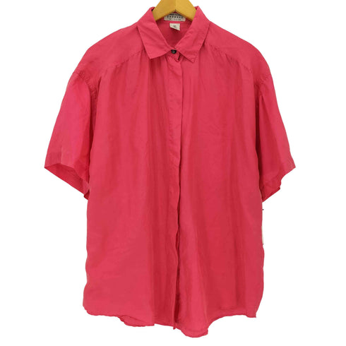 エクスプレス EXPRESS レギュラーカラー シルクシャツ レディース JPN:M