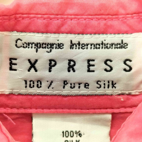 エクスプレス EXPRESS レギュラーカラー シルクシャツ レディース JPN:M
