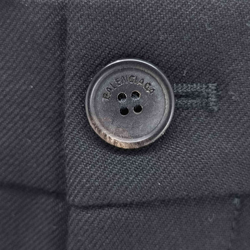 バレンシアガ BALENCIAGA Wool Pants センタープレス スラックス メンズ 34
