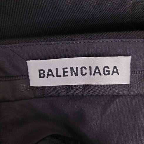 バレンシアガ BALENCIAGA Wool Pants センタープレス スラックス メンズ 34