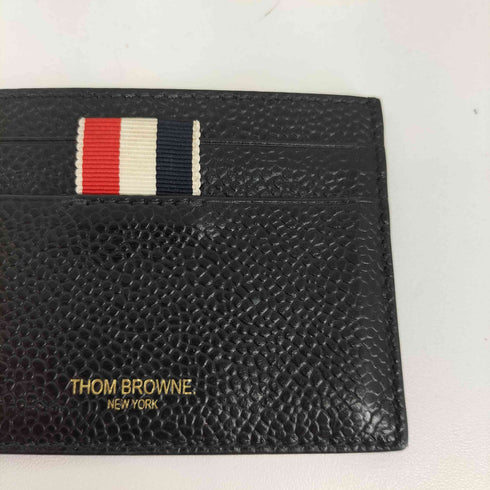 トムブラウン THOM BROWNE ぺブルグレイン シンガーカードホルダー メンズ
