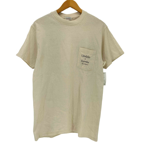 ヘインズ Hanes 90-00s 両面プリント クルーネックTシャツ メンズ import:M