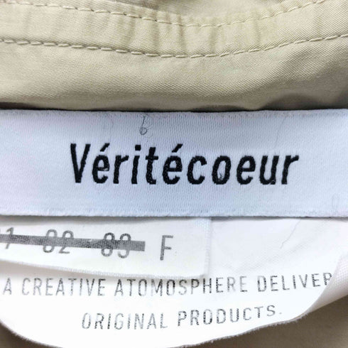 ヴェリテクール veritecoeur コットンBDシャツ レディース FREE