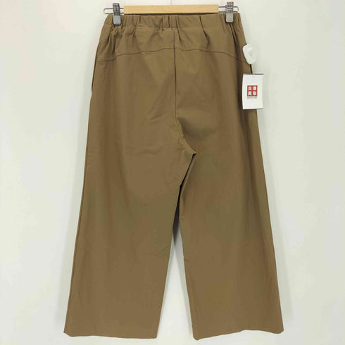 si-m メリルストレッチウエストギャザーワイドパンツ レディース