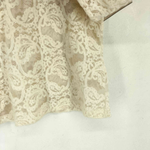 Xingi Clothing ペイズリーモチーフ 総レース 刺繍 プルオーバー レディース JPN:M
