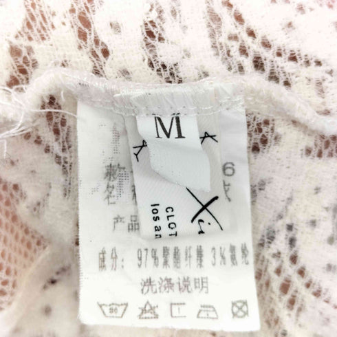 Xingi Clothing ペイズリーモチーフ 総レース 刺繍 プルオーバー レディース JPN:M