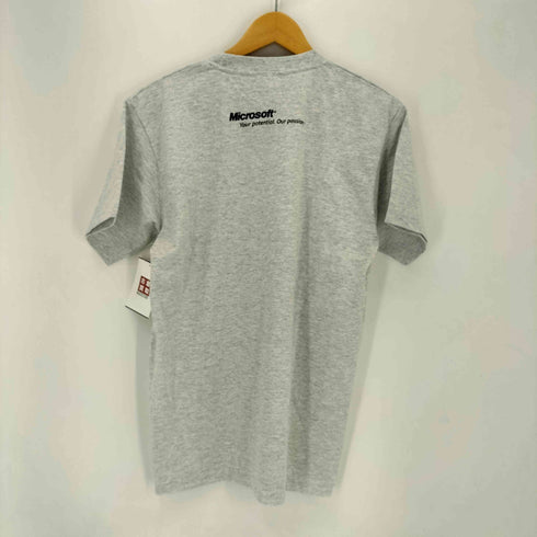 企業ロゴプリント クルーネックTシャツ メンズ import:M