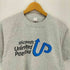 企業ロゴプリント クルーネックTシャツ メンズ import:M