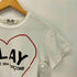 プレイコムデギャルソン PLAY COMME des GARCONS ハートプリント Tシャツ レディース JPN:S