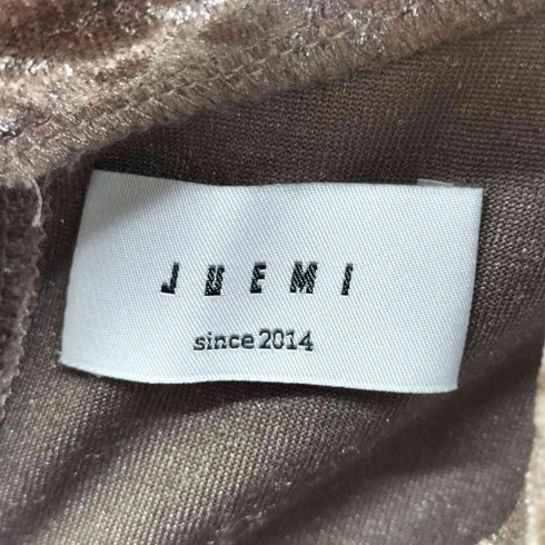 ジュエミ Juemi サイドスリットベロアワンピース レディース FREE