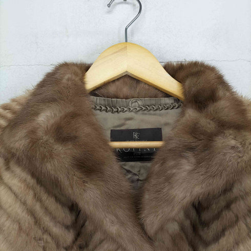 ROTINY real fur jacket リアルファージャケット レディース JPN:13号