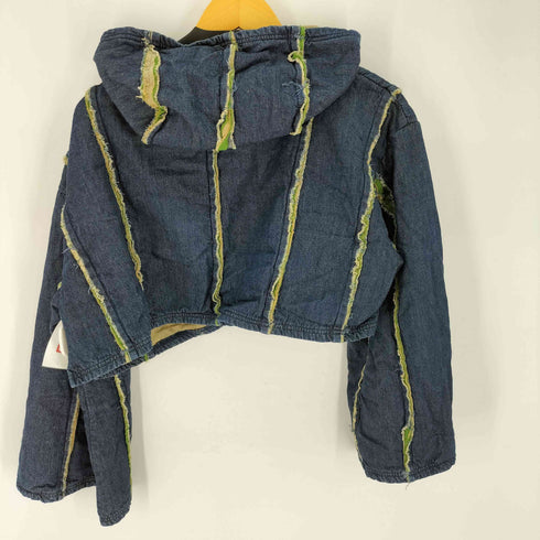 ジュエミ Juemi Millefeuille Denim Hoodie デニム フーディー レディース FREE