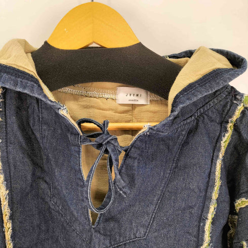 ジュエミ Juemi Millefeuille Denim Hoodie デニム フーディー レディース FREE