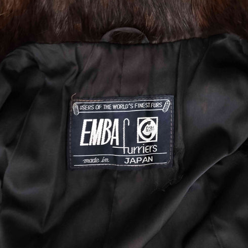 エンバ EMBA mink fur ミンクファージャケット レディース JPN:11号