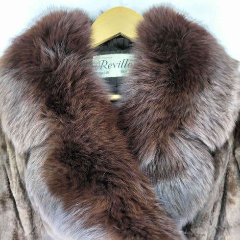 Revillon real fur jacket リアルファージャケット レディース