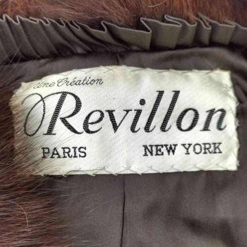 Revillon real fur jacket リアルファージャケット レディース