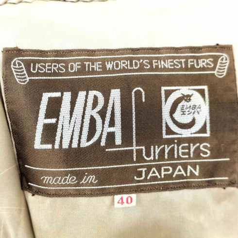 エンバ EMBA mink fur ミンクファージャケット レディース JPN:40