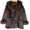 OS real fur jacket リアルファージャケット レディース