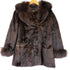 OS real fur jacket リアルファージャケット レディース