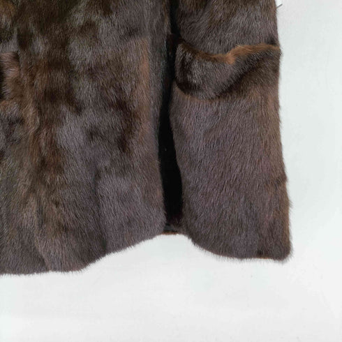 OS real fur jacket リアルファージャケット レディース
