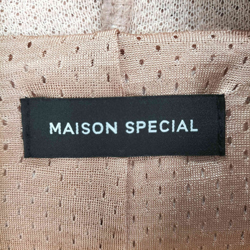 メゾンスペシャル MAISON SPECIAL BIG BORE HOOD BLOUSON ビッグボアフードブルゾン レディース FREE