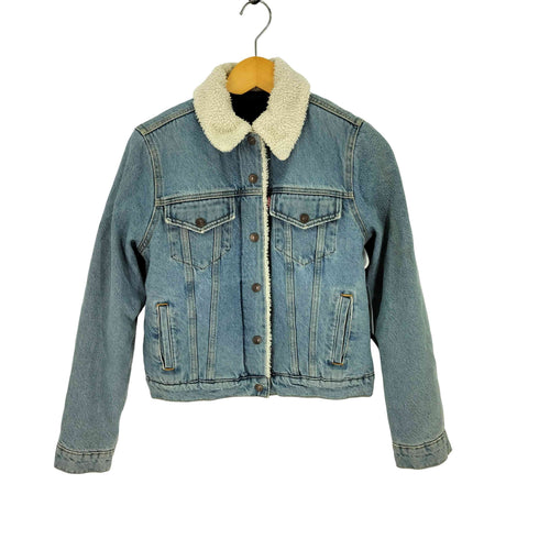リーバイス Levis ボア デニムジャケット レディース JPN:S