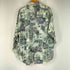 GENT'S シルク100% 総柄 L/S シャツ メンズ LL