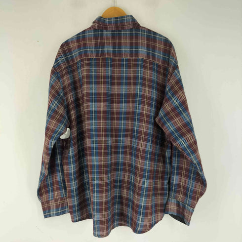 ノースウエストテリトリー NORTHWEST TERRITORY アクリル チェック L/S シャツ メンズ import:XL