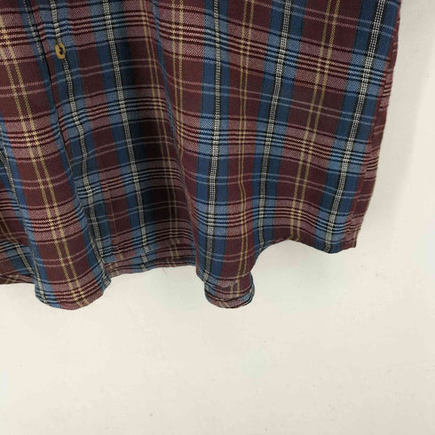 ノースウエストテリトリー NORTHWEST TERRITORY アクリル チェック L/S シャツ メンズ import:XL