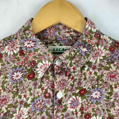 J.J.C.Boy レーヨンリネン 花柄 L/S シャツ メンズ FREE