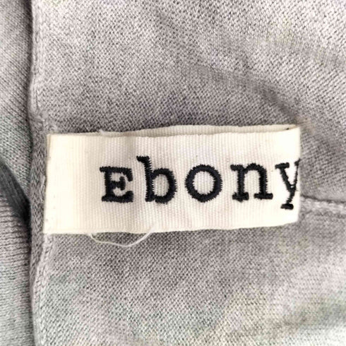 エボニーアイボリー Ebonyivory シルク混 ニット ベスト レディース FREE