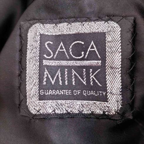 サガミンク SAGA MINK 銀サガ mink fur ミンクファージャケット レディース JPN:11号