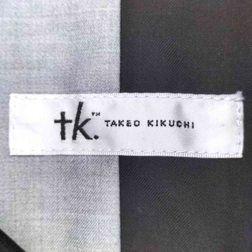 ティーケータケオキクチ tk. TAKEO KIKUCHI バイカラーオーバーサイズシャツ メンズ JPN:S