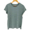 エルエルビーン L.L.Bean ボーダー コットン クルーネック S/S Tシャツ レディース import:M