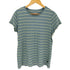 エルエルビーン L.L.Bean ボーダー コットン クルーネック S/S Tシャツ レディース import:M