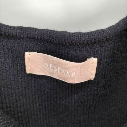 リゼクシー RESEXXY スリーブメッシュタイトニットワンピース レディース FREE