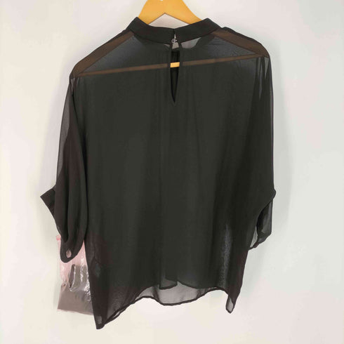 ブレンハイム BLENHEIM シアーブラウス レディース JPN:M