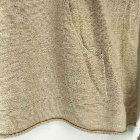 バナナリパブリック BANANA REPUBLIC シルクカシミヤ混 スキッパー ニットフーディ レディース