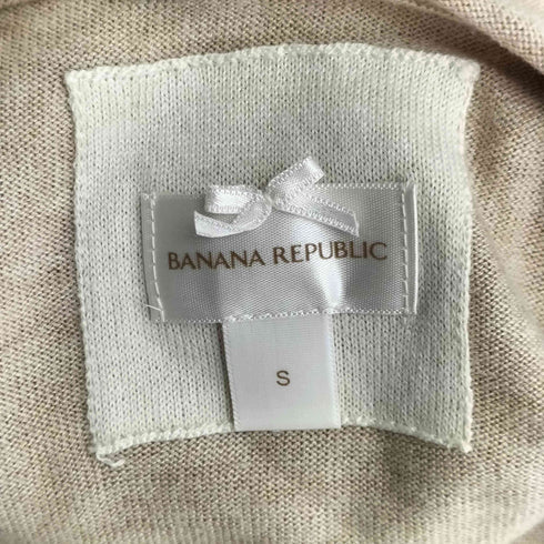 バナナリパブリック BANANA REPUBLIC シルクカシミヤ混 スキッパー ニットフーディ レディース
