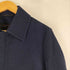 キャサリンハムネットロンドン KATHARINE HAMNETT LONDON レーヨン混 比翼ウールステンカラーコート メンズ import:M