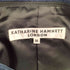 キャサリンハムネットロンドン KATHARINE HAMNETT LONDON レーヨン混 比翼ウールステンカラーコート メンズ import:M